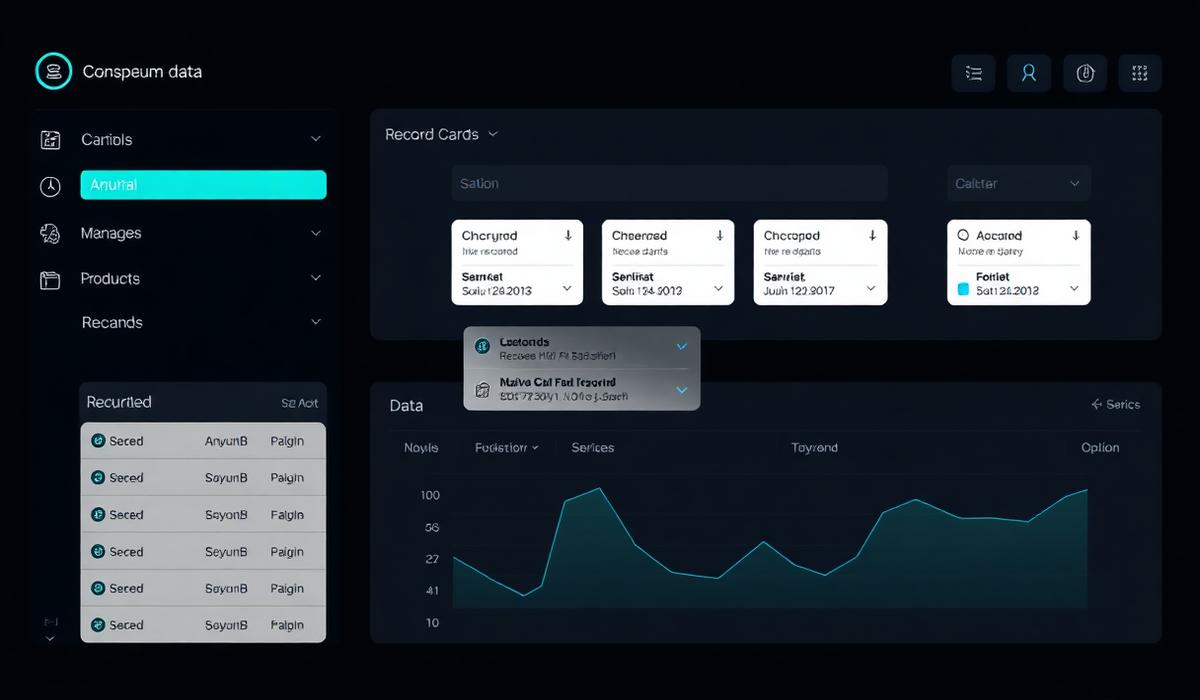 ZeroLeaks secure data management dashboard